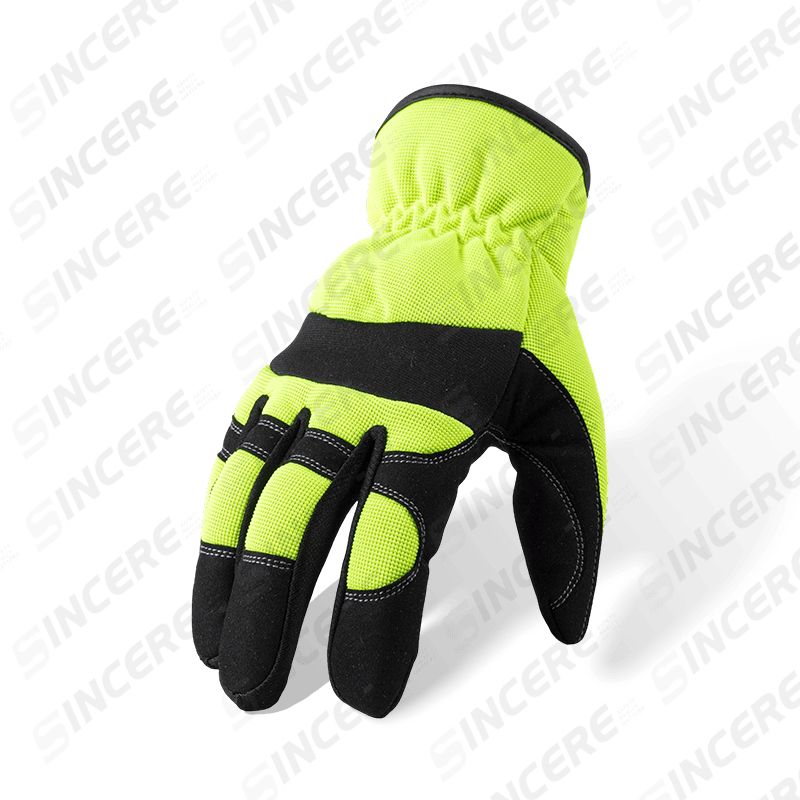 4-Way Stretch Ottoman Fabric Mechanical Impact Gloves — Heavy Duty TPR Protection 4-Way Stretch Ottoman Fabric Mechanical Impact Gloves — Heavy Duty TPR Protection