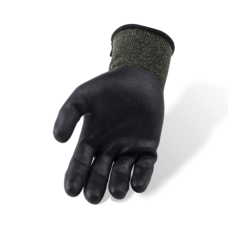 13 Gauge Aramid ANSI A4 Cut Resistant Gloves with Black Neoprene Palm — Heat and Arc Flash Resistant 13 Gauge Aramid ANSI A4 Cut Resistant Gloves with Black Neoprene Palm — Heat and Arc Flash Resistant