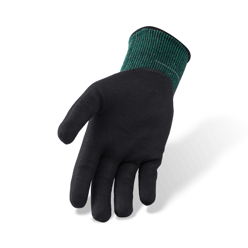 18 Gauge ANSI A3 Cut Resistant Gloves with Black Nitrile Micro-Foam Palm — Fine-Gauge Medium Cut Protection 18 Gauge ANSI A3 Cut Resistant Gloves with Black Nitrile Micro-Foam Palm — Fine-Gauge Medium Cut Protection