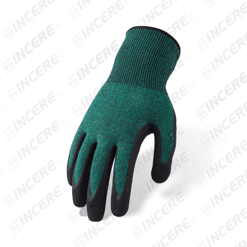 18 Gauge ANSI A4 Cut Resistant Gloves with Black Water-Washed Nitrile Micro-Foam Palm — Ultra-Soft Fine-Gauge Protection 18 Gauge ANSI A4 Cut Resistant Gloves with Black Water-Washed Nitrile Micro-Foam Palm — Ultra-Soft Fine-Gauge Protection