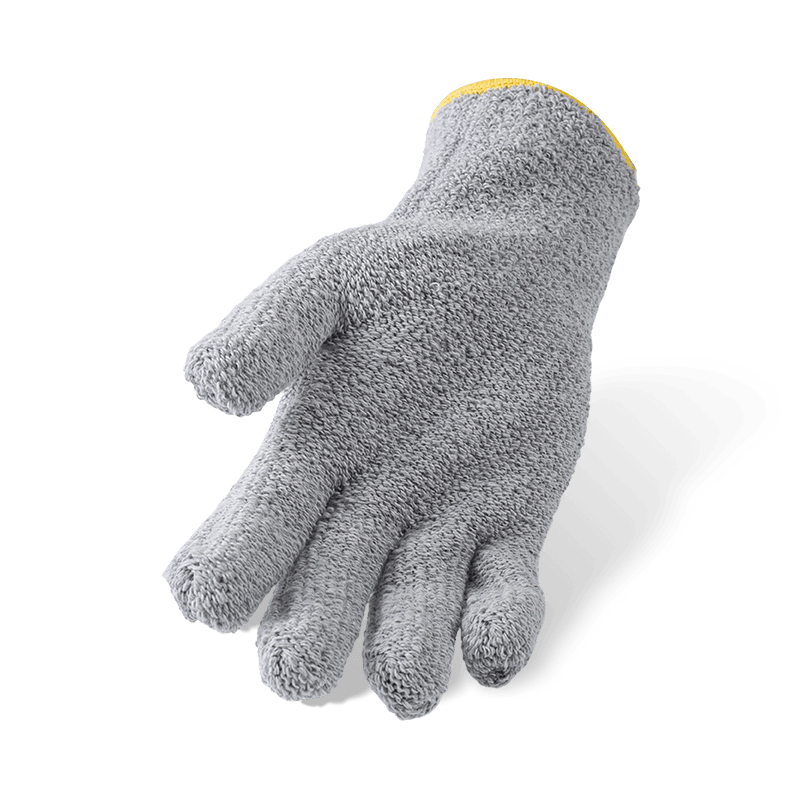 100% Cotton Terry Cloth Heat Resistant Gloves — Industrial Thermal Protection for Hot Handling